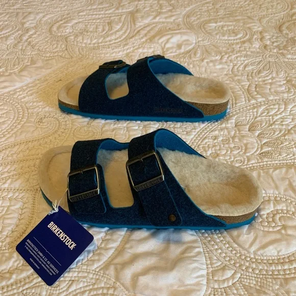Birkenstock - Arizona Wool Felt Sandal - Size 39 - Picture 2 of 5